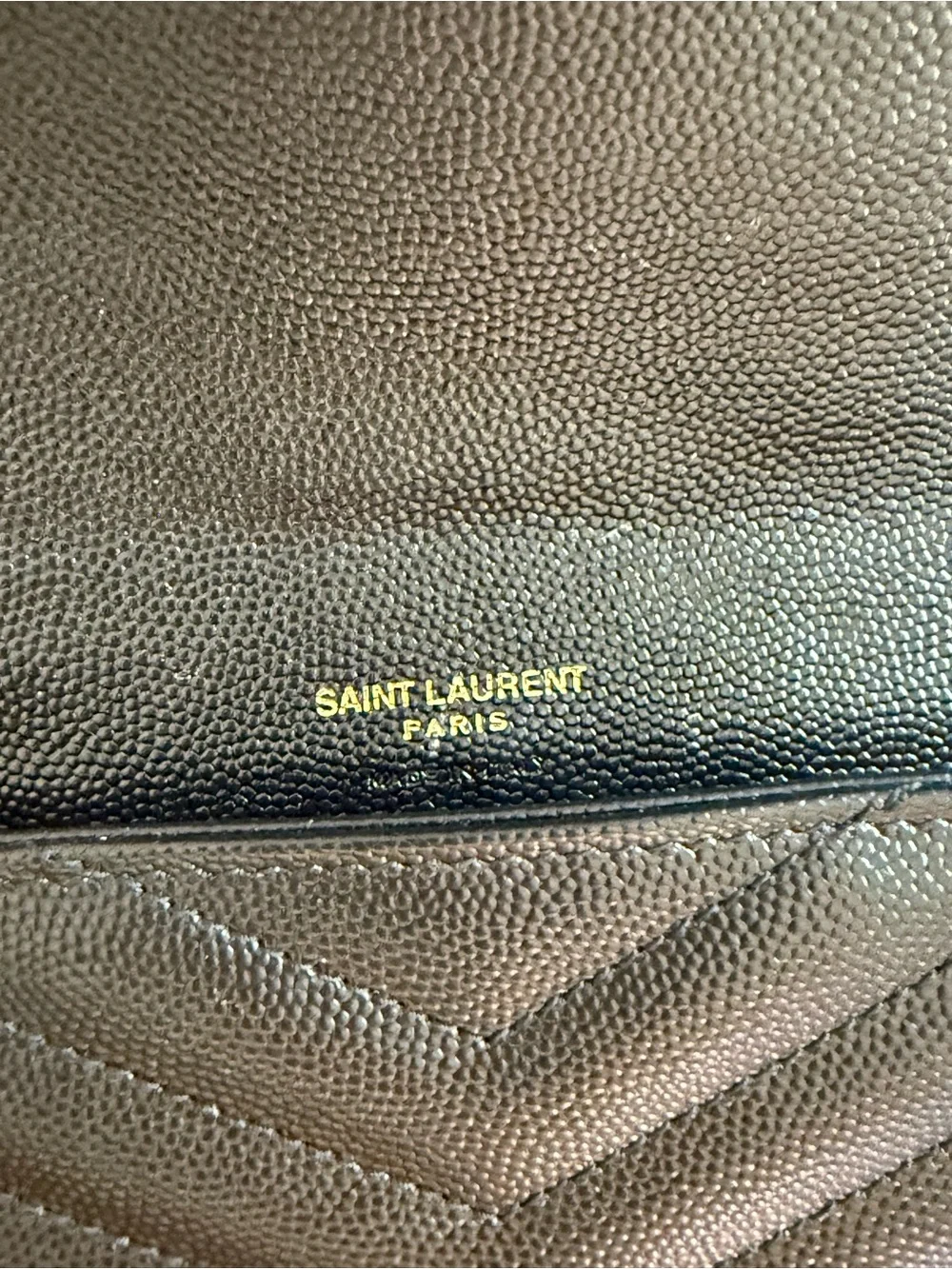 Saint Laurent YSL Cassandre Clutch Wristlet Bag